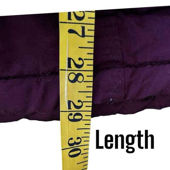 Snobbish Women's Burgundy Faux Fur-Lined Parka Jacket Hood Pockets Sz Sm EUC - Picture 13 of 14